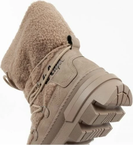 Čizme za ženske Lee Cooper, krem