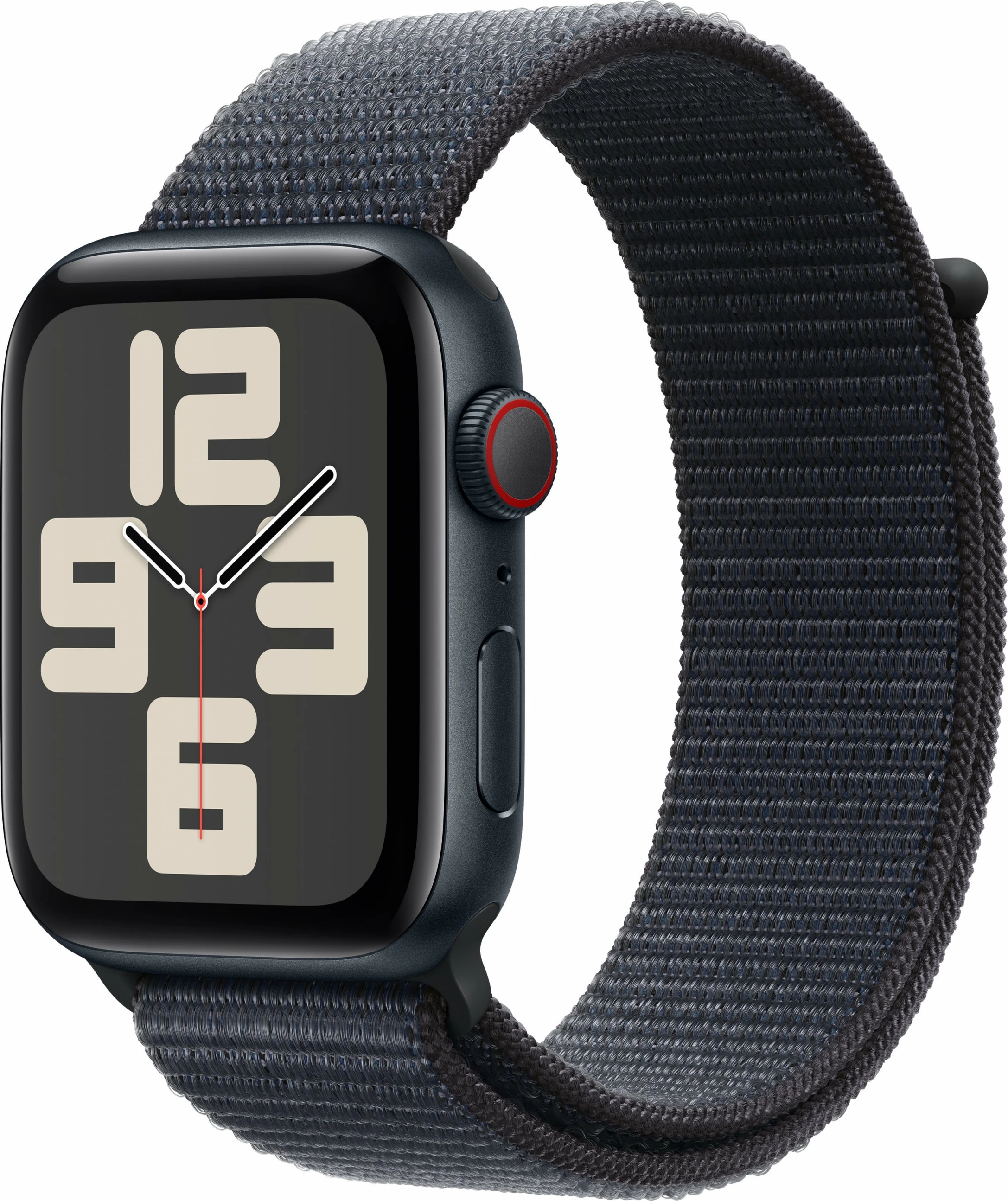 Pametna ura Apple Watch SE GPS + Cellular, 44 mm aluminijasto ohišje, 32 GB, Midnight