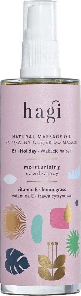 Tekoče olje za telo Vacation in Bali Hagi, 100 ml