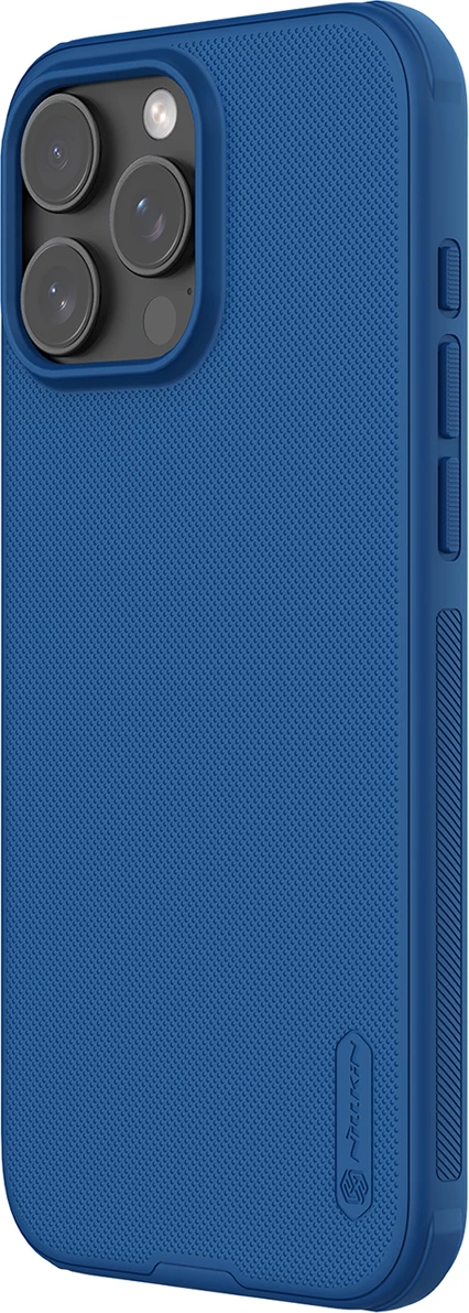 Ovitek za telefon Super Frosted Shield Pro Nillkin za iPhone 16 Pro, moder