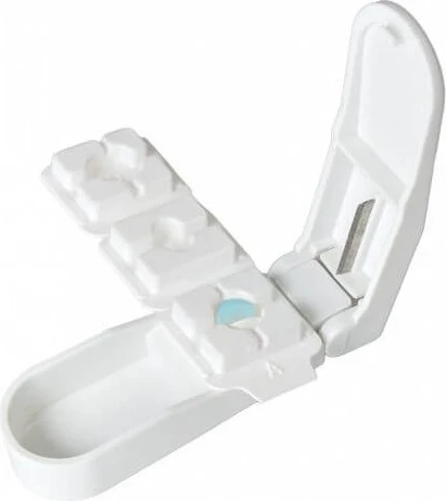 Stroj za rezanje tablet SUNDO, bel