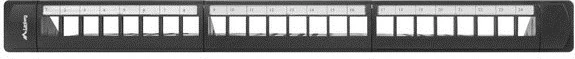 Patch panel Lanberg PPKS-1124-B, 1U