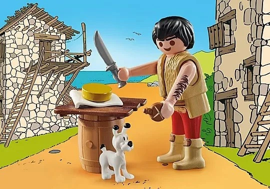 Igralni set Asterix Playmobil 71548 Okatarinetabellaczikcziks, 8 kosov