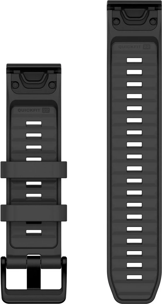 Silikonski pašček Garmin QuickFit, 22 mm, grafit