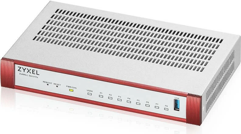 Varnostna naprava Zyxel USG FLEX 100H, 3 Gbit/s, 0,75 Gbit/s, 1500 Mbit/s, 40,365 BTU/h, IKEv2, IPSec, SSL, žična