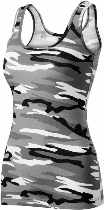 Majica za ženske, kamuflažni vzorec Malfini Triumph Camo W MLI-C3632