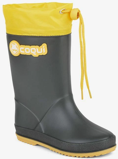 Deževi škornji za otroke Coqui, rumeni