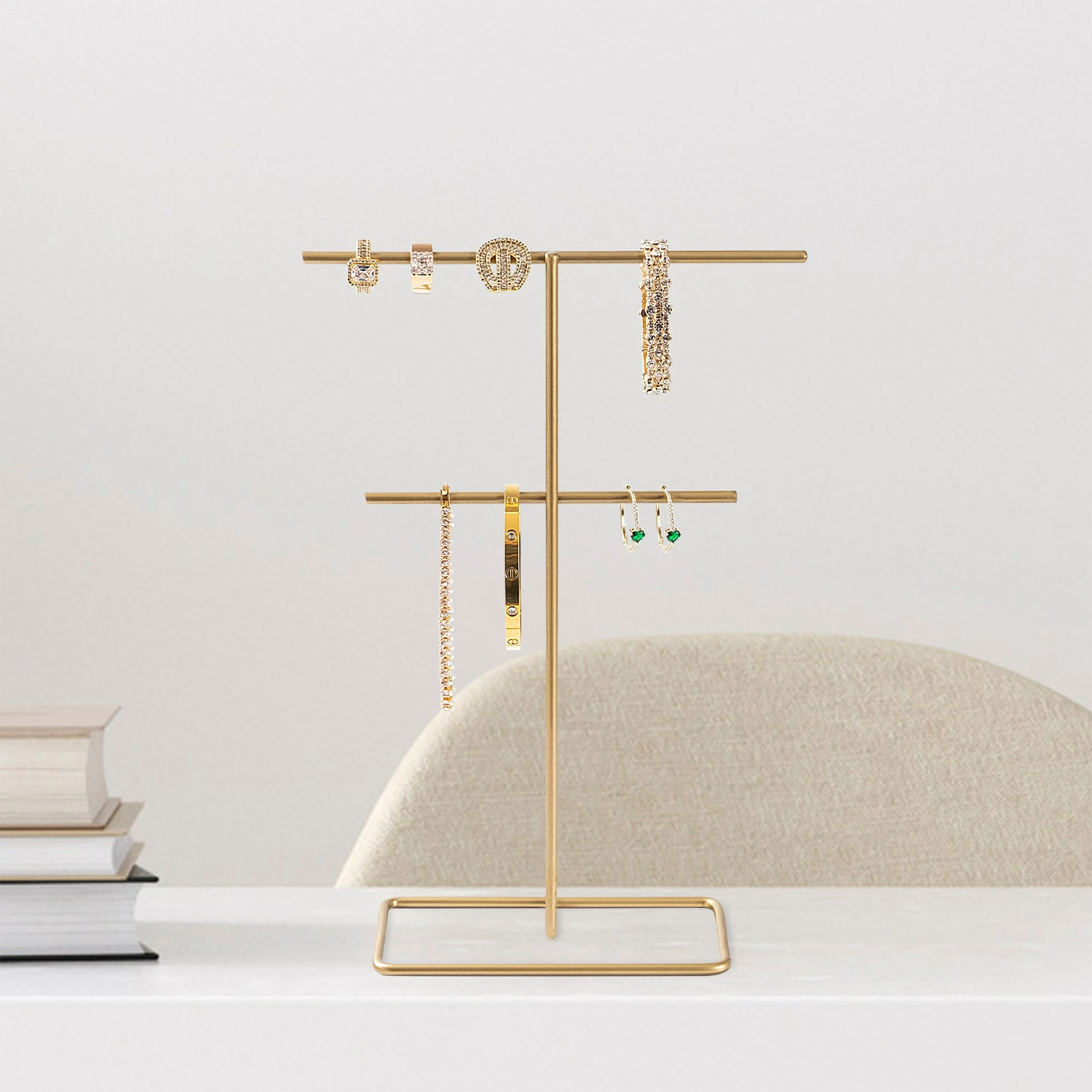 Stojalo za nakit, Aberto Design, TK-004, zlato