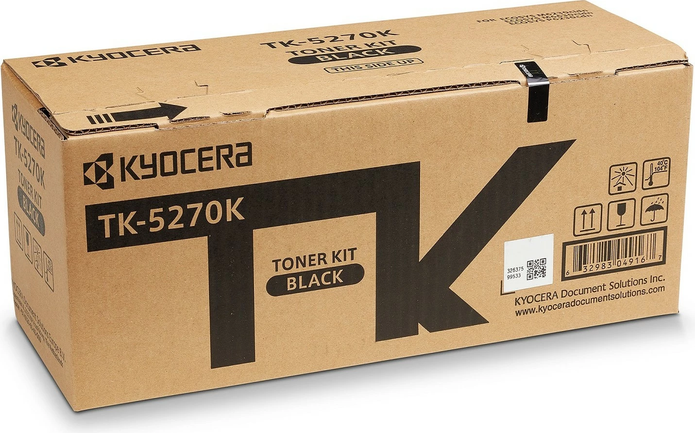 Toner Kyocera TK-5270K, 6000 strani, črn, 1 kos
