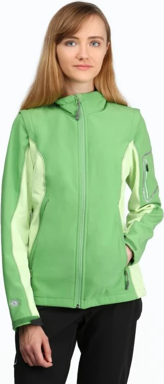 Mehka jakna za ženske Salewa, zelena