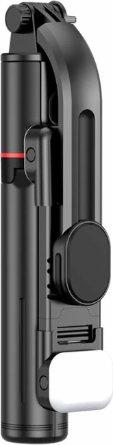 Selfie palica s trinožcem in LED lučjo Tech-Protect L05S, Bluetooth, črna