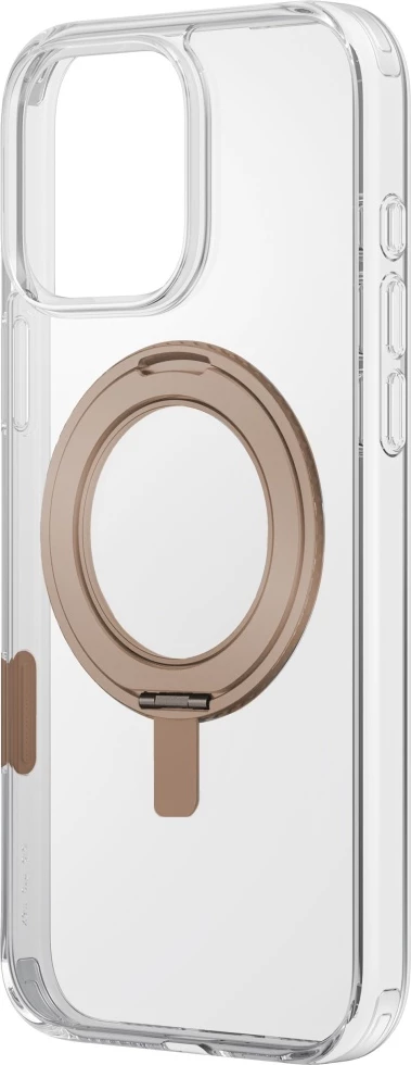 Ovitek za telefon Swivix 360 z vrtljivo nogo za iPhone 16 Pro Max, UNIQ, zlata