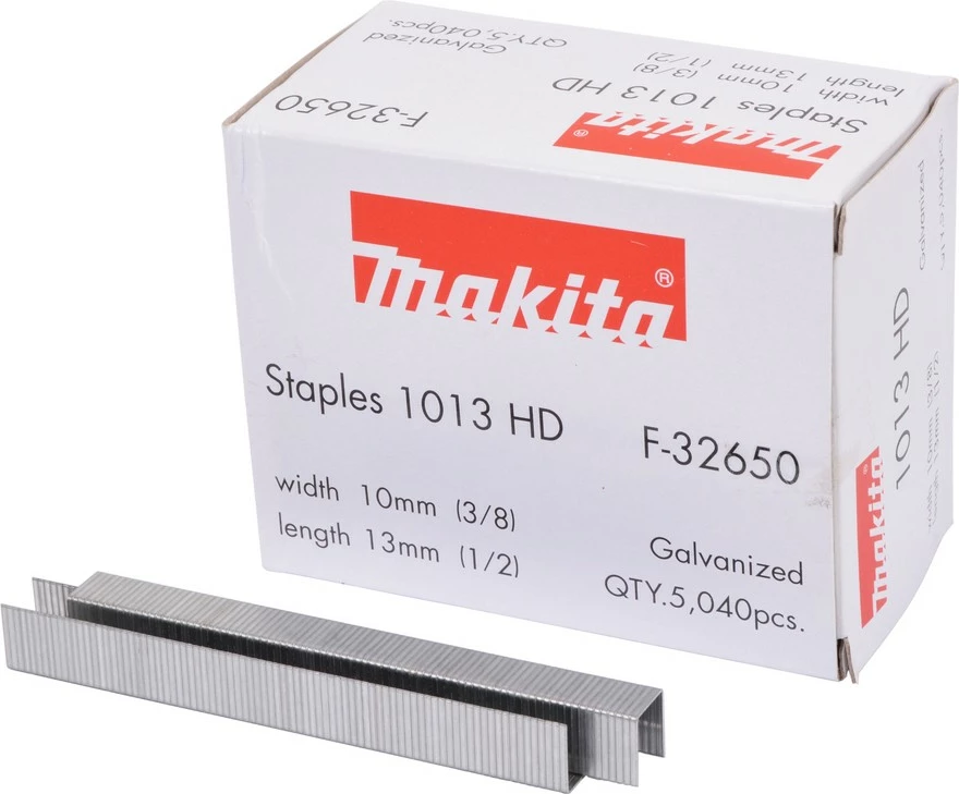Kapice, galvanizirane 10 mm x 13 mm, 5040 kosov, Makita F-32650