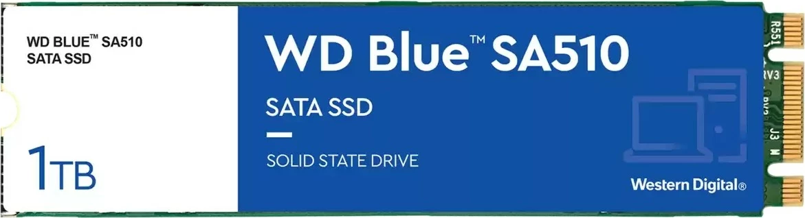 SSD Western Digital Blue SA510, 1 TB, M.2