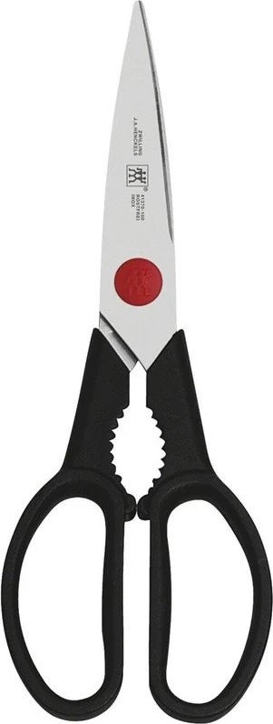 Komplet nožev za kuhinjo z vgrajenim brusilcem Zwilling Four Star 35145-007-0, 7-delni, črn