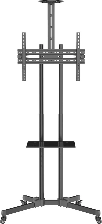 Premično stojalo za TV, 37–70 inč, 50 kg, 2 police Techly 364477, črno