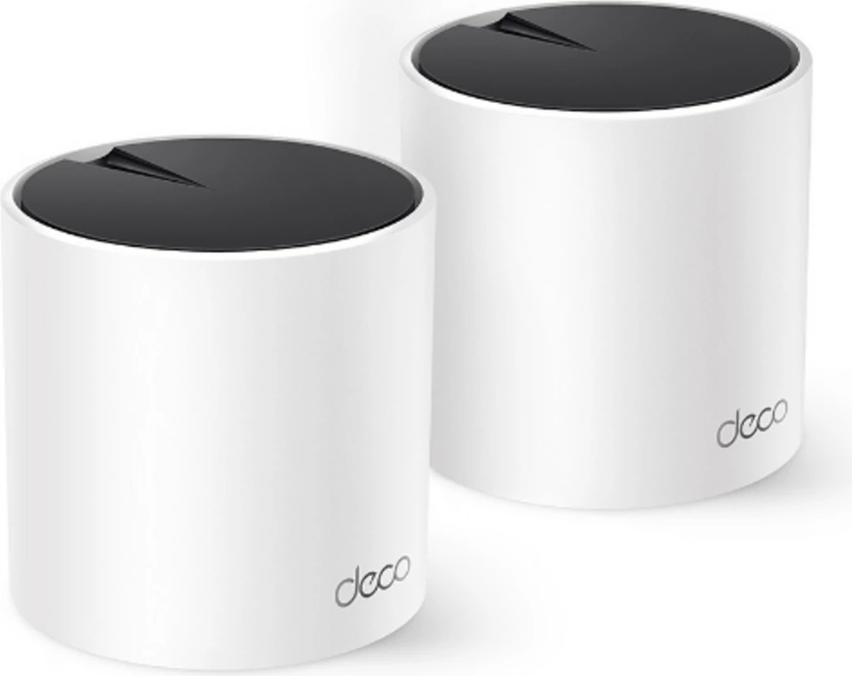 Mesh Wi‑Fi sistem Deco X55, TP‑Link, bel, paket 2 kosa