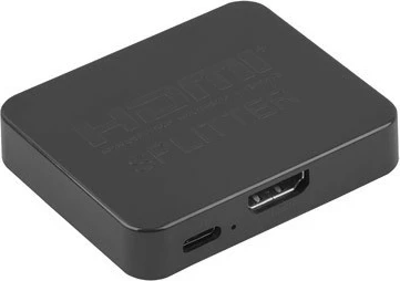 HDMI razdelilec Lanberg SPV-HDMI-1002 1x HDMI vhod, 2x HDMI izhod, 4K 30Hz, napajanje USB-C, črn