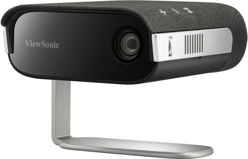 Portativni LED projektor Viewsonic M1S, WVGA, 16 GB, črn, srebrn
