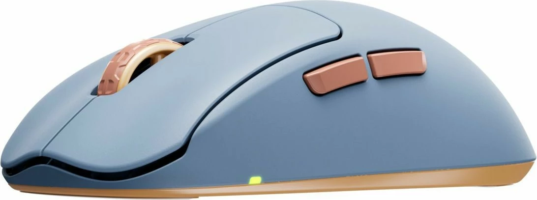 Gaming miš CHERRY XTRFY M68 Wireless, 26000 DPI, črna, modra, rjava
