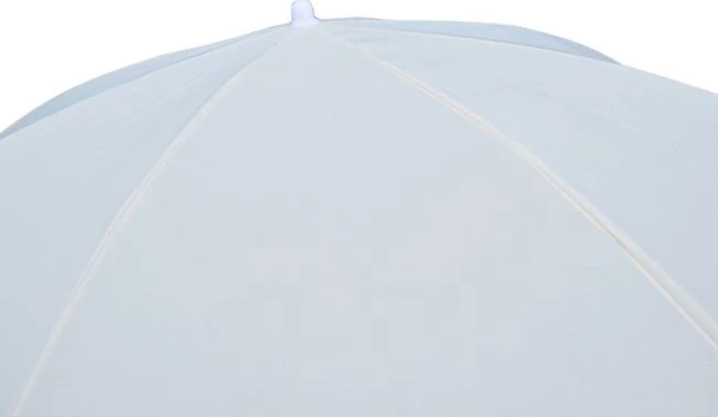 Senčnik za plažo iz steklenih vlaken 2m FH6015.01 bel