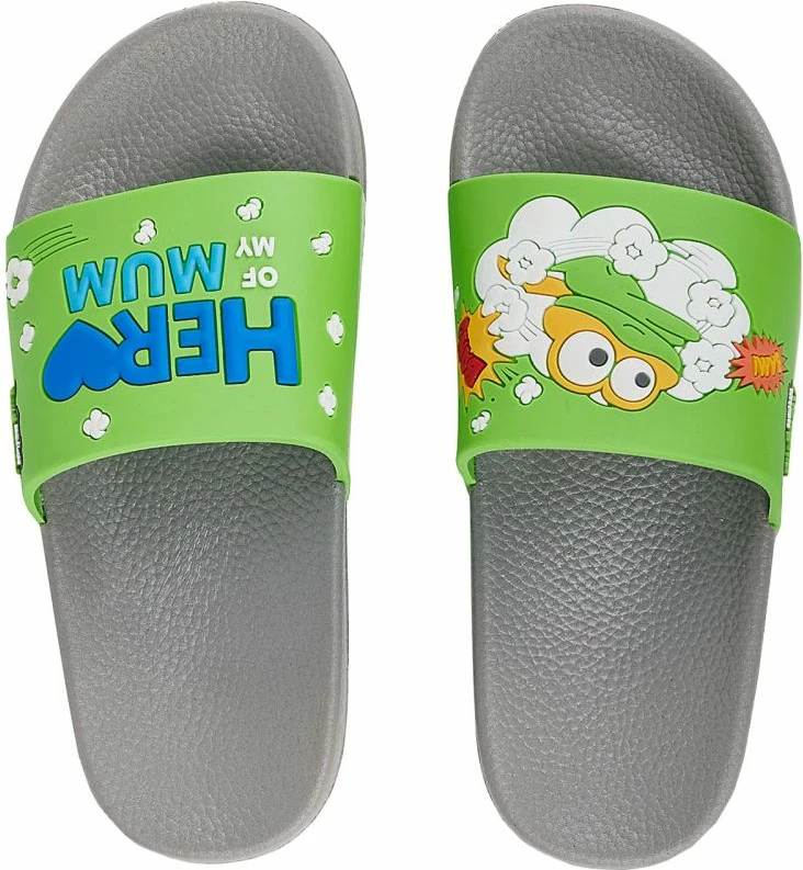 Otroška kapa Coqui, zelena in siva