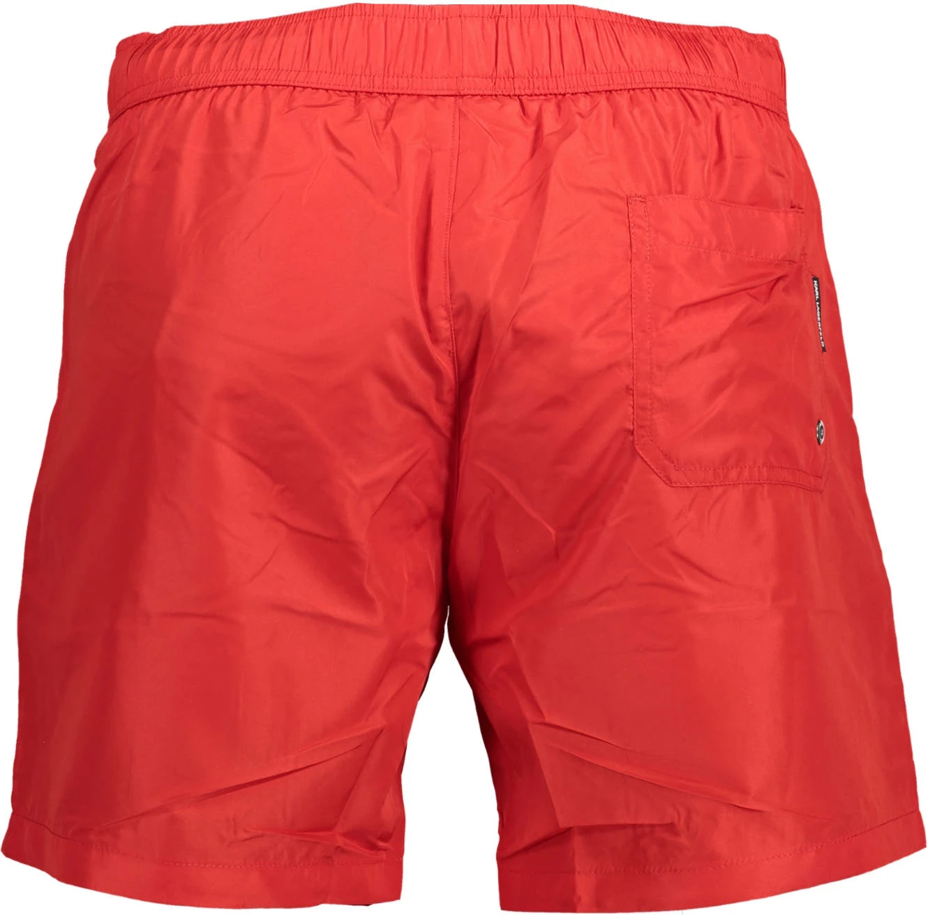 Spodnji del kopalk za moške KARL LAGERFELD BEACHWEAR, rdeč