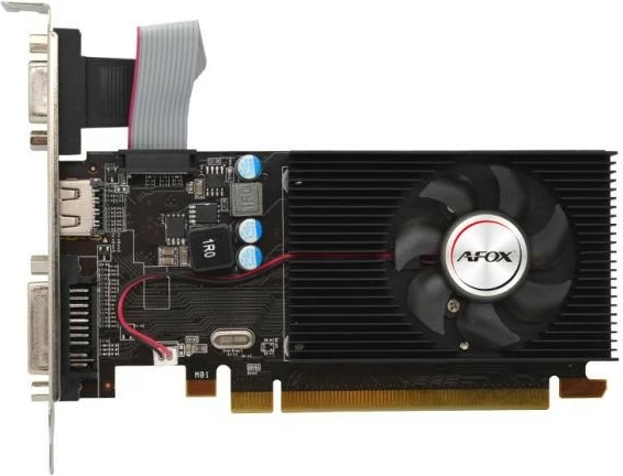 Grafična kartica, 1 GB DDR3, 64-bit, PCI-E 2.0, HDMI/DVI/VGA, črna, AFOX Radeon R5 220