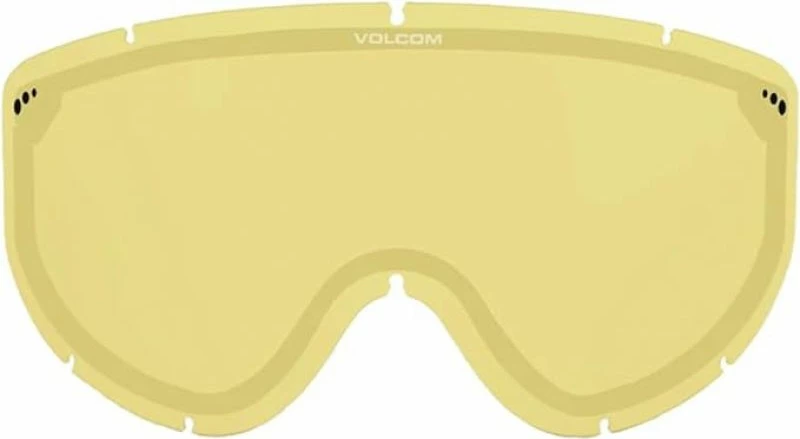 Smučarska očala Volcom, unisex, rdeča