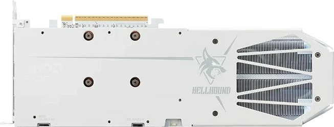 Grafična kartica 16GB GDDR6, bela PowerColor RX 9060 XT Hellhound Spectral White OC