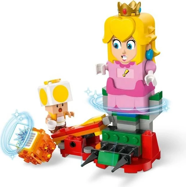 Set z interaktivno figurico Peach, LEGO Super Mario 71441, 208 kosov