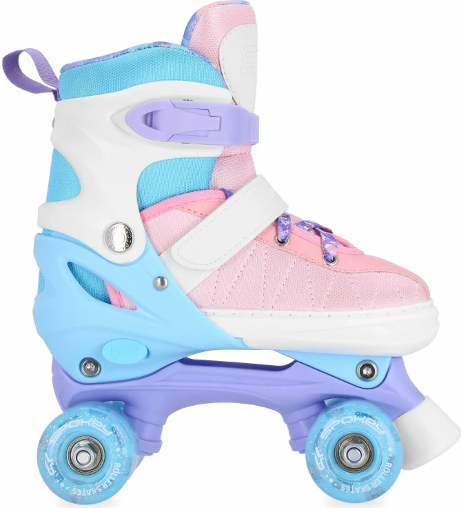 Rolke za dekleta Spokey BUFF PRO, velikost 38-41, rožnata