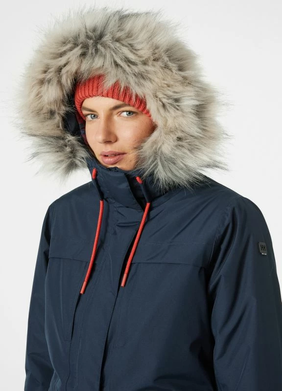 Parka za ženske Helly Hansen, temno modra
