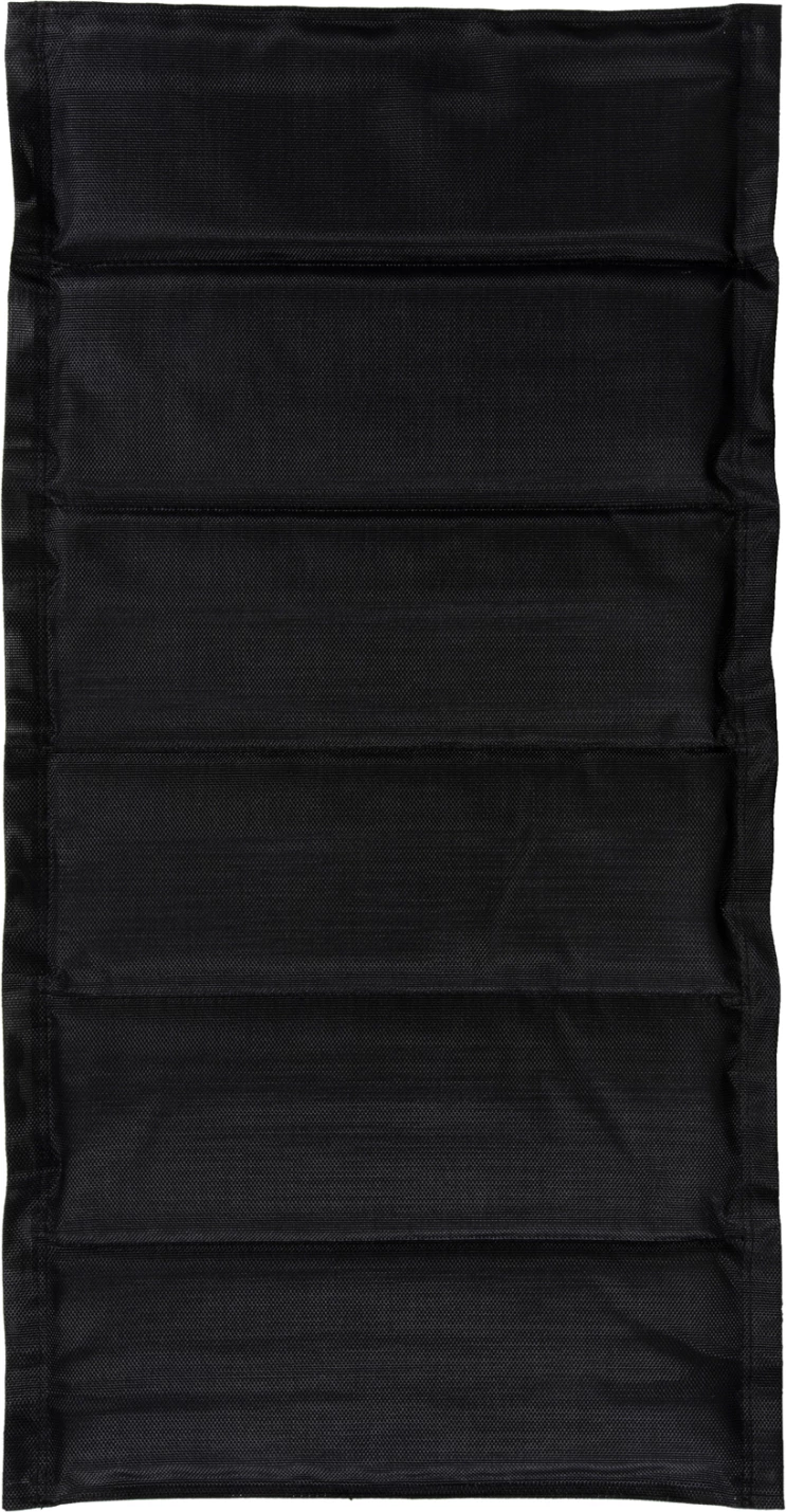 Nadomestna tkanina iz tekstilena FH6064.01 za ležalnike AIGAIO v črni barvi