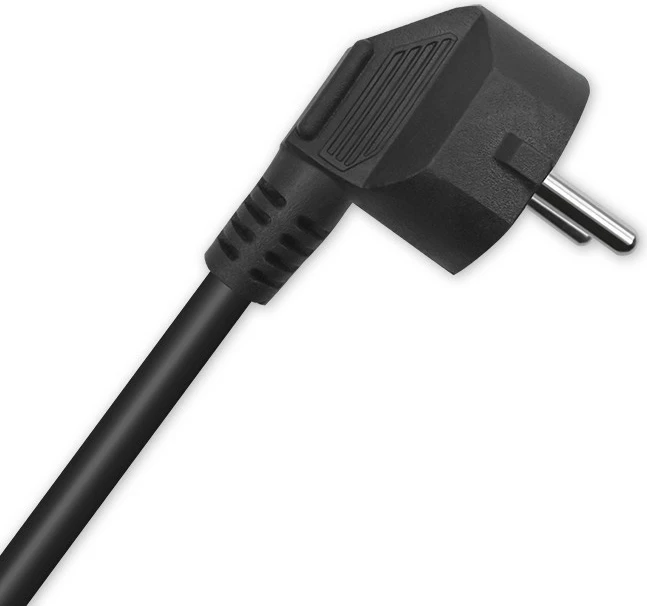 Razdelilec z 6 vtičnicami Qoltec 50111, 1,8 m, črn