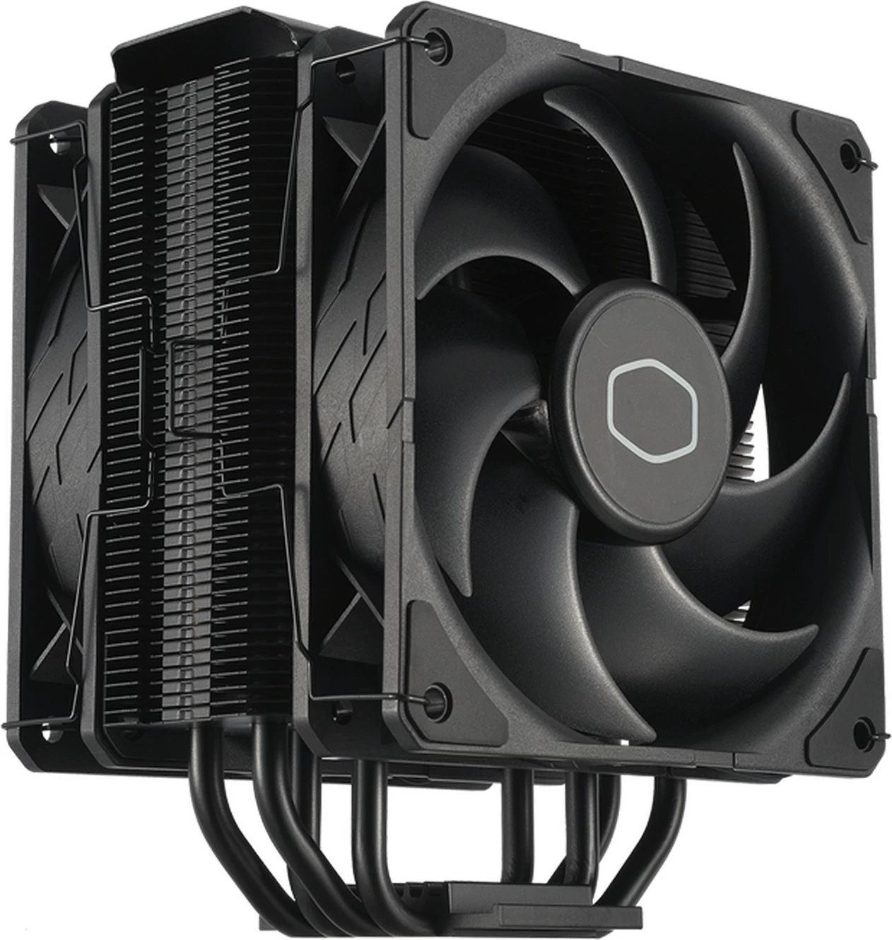 Zračni hladilnik Hyper 212 Black X Duo Cooler Master, 2x12 cm, PWM, črn