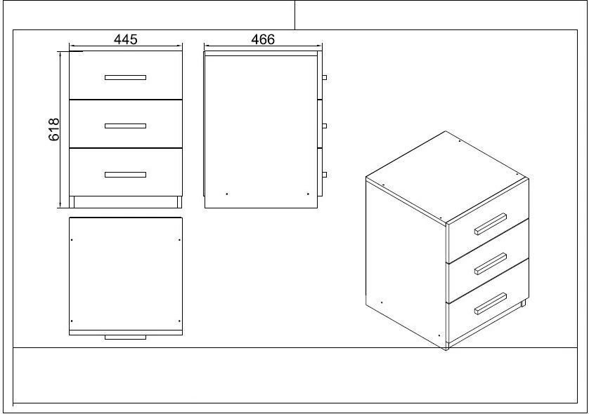 Pisarniški komplet barok in antracit, Skye Decor VO18-BA