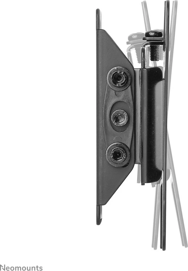 Namizni/stenni nosilec za monitor/TV, nagibni, Newstar NM-W60BLACK, 10–30", jeklo, črn