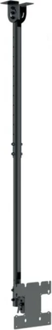 Stropni nosilec za monitor 24-32", HAGOR 8600, nastavljiva višina, nosilnost 50 kg, črn