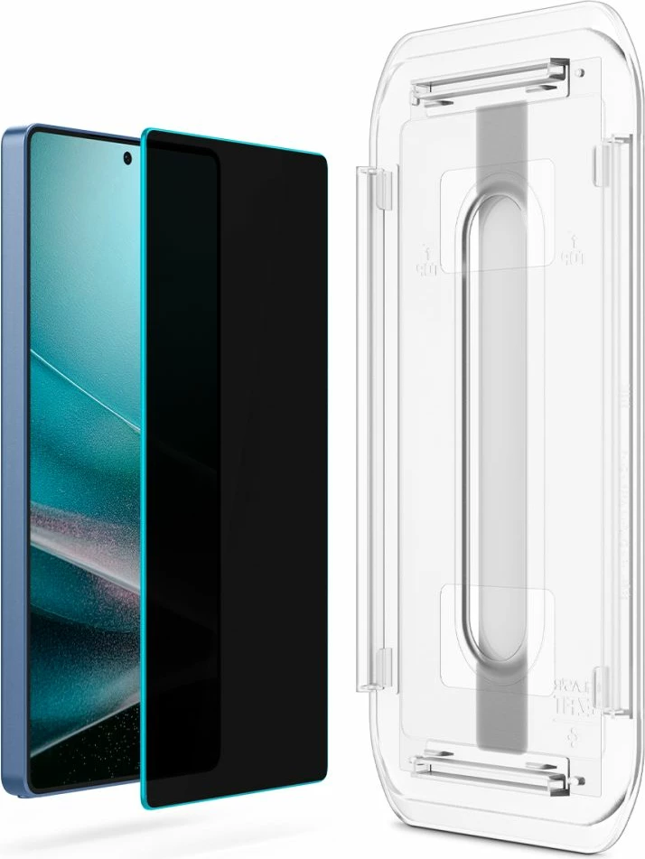 Zaščitno steklo Spigen Glas.TR Ez Fit Privacy za Samsung Galaxy S25 Ultra, 2 kosa