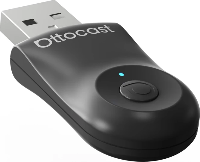 Brezžični adapter za avto za CarPlay in Android Auto Ottocast CA505-T MINI, črn