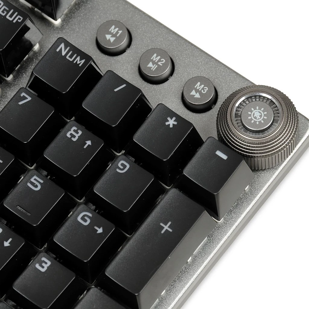 Mehanska/LED osvetljena tastatura iBox Aurora K-4 USB, črna
