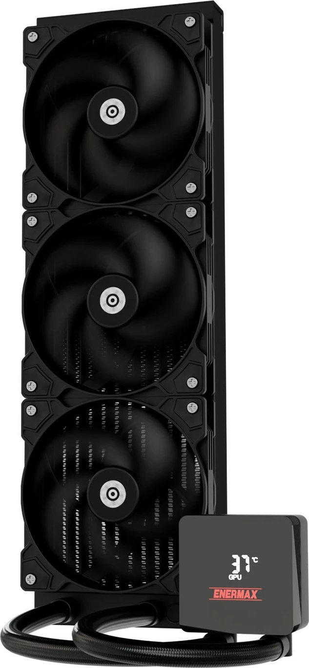 Hladilnik z vodno tekočino za procesor Enermax LIQMAX IV Series 360 mm, črn