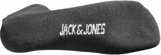 Unisex kratke nogavice Jack & Jones, črne