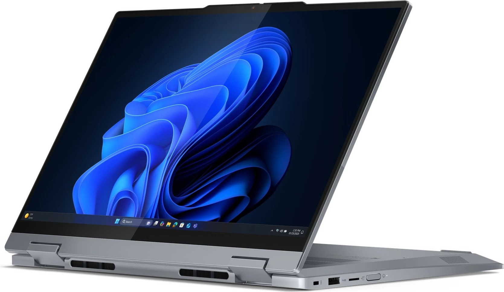 Prenosnik z zaslonom na dotik 2-v-1 Lenovo ThinkBook 14 G5 IAU, Intel Core Ultra 7, 32 GB RAM, 1 TB SSD, 14", Luna Grey