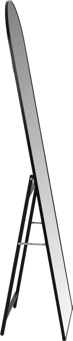 Talno stoječe ogledalo JOELY FH9578.01 aluminijast okvir v črni barvi 40x31x160Hcm