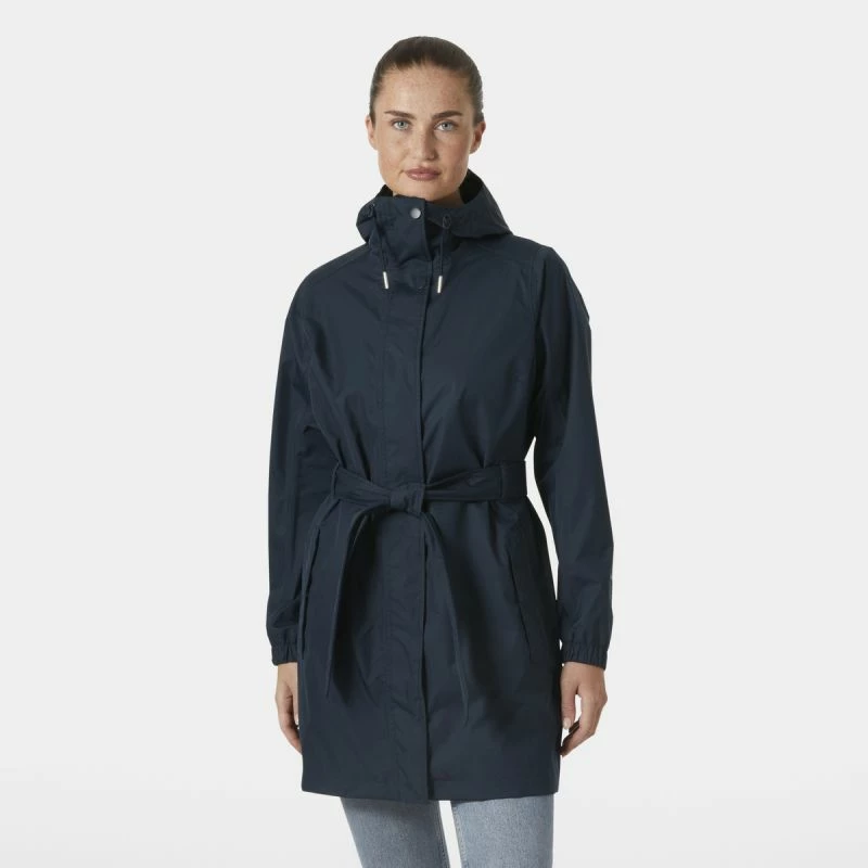 Klasičen plašč Helly Hansen HH Classics Trench Coat W 54376 597, moder