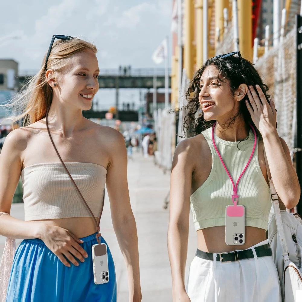 Prečni trak za pametni telefon, nastavljiv, siv Tech-Protect C5S