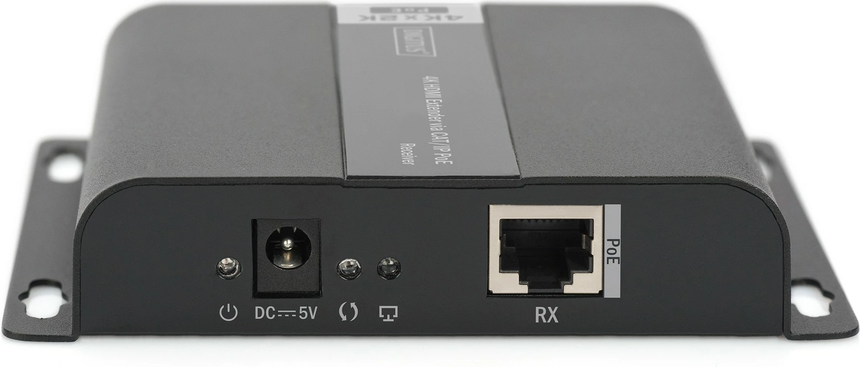 Razširje HDMI, Digitus DS-55125, 4K, PoE, 120 m, črn