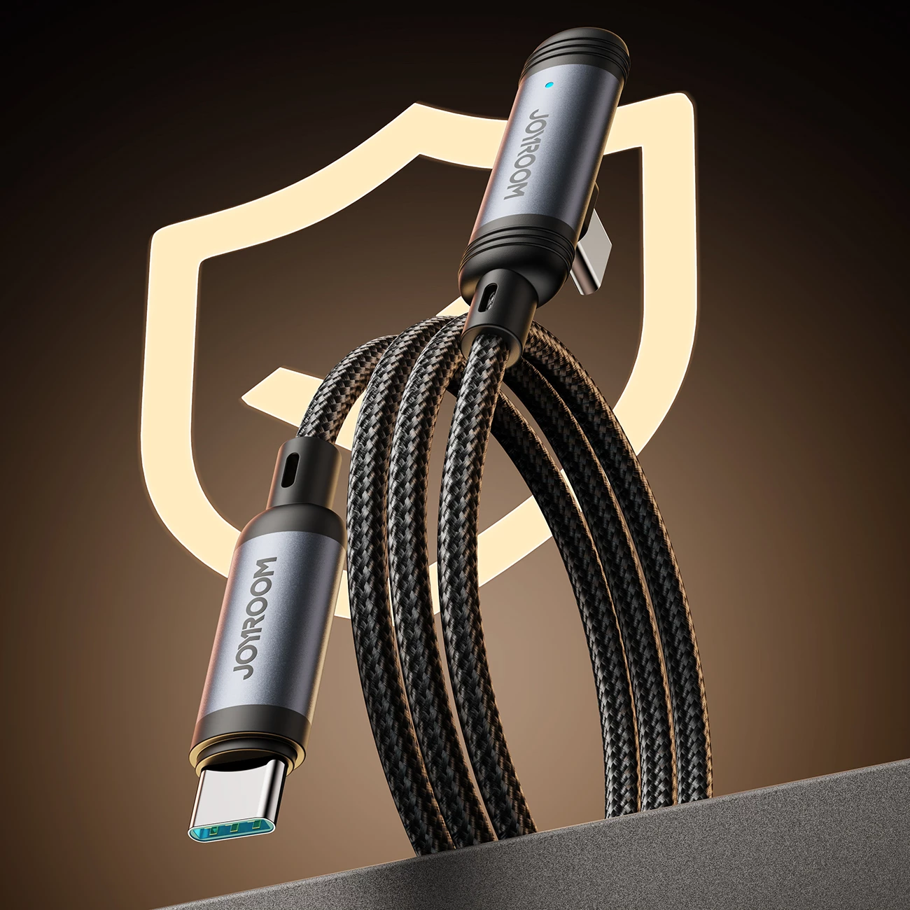 Kabel USB-C na USB-C, Joyroom S-A56 EnjoyX Series, 1,2 m, 60 W, črn